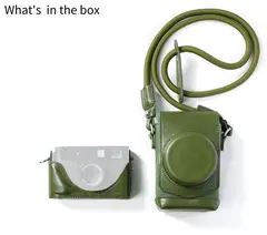 SmallRig 5220 Leather Case Kit Green For Fujifilm X half. Gr&#248;nn