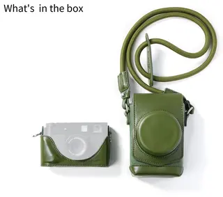 SmallRig 5220 Leather Case Kit Green For Fujifilm X half. Gr&#248;nn