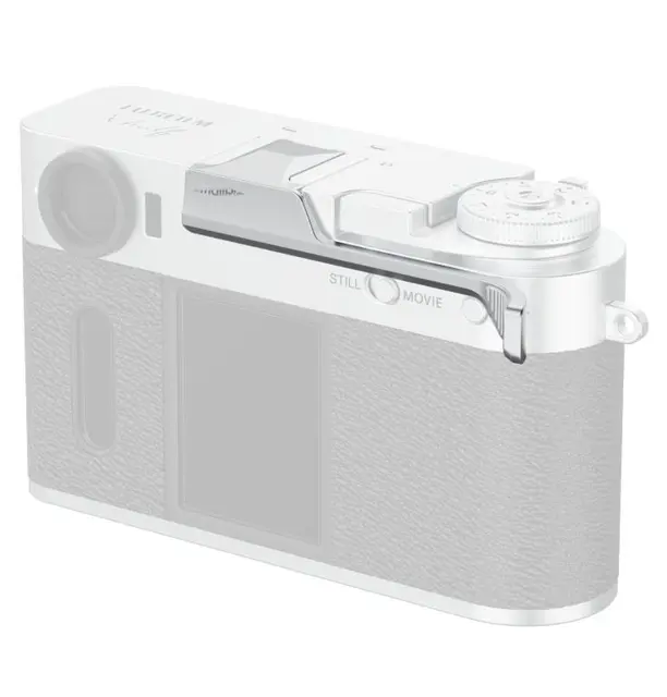 SmallRig 5221 Thumb Grip Silver For Fujifilm X half Sølvblank 