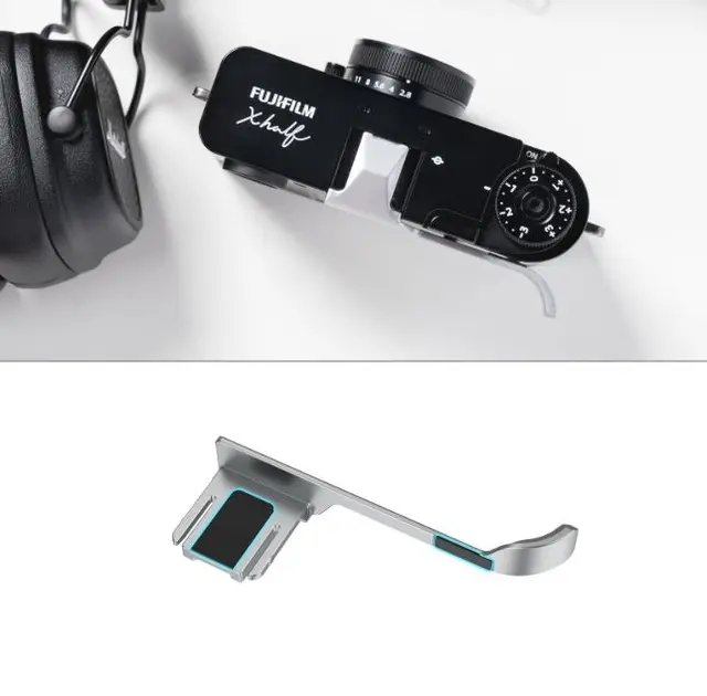 SmallRig 5221 Thumb Grip Silver For Fujifilm X half Sølvblank 