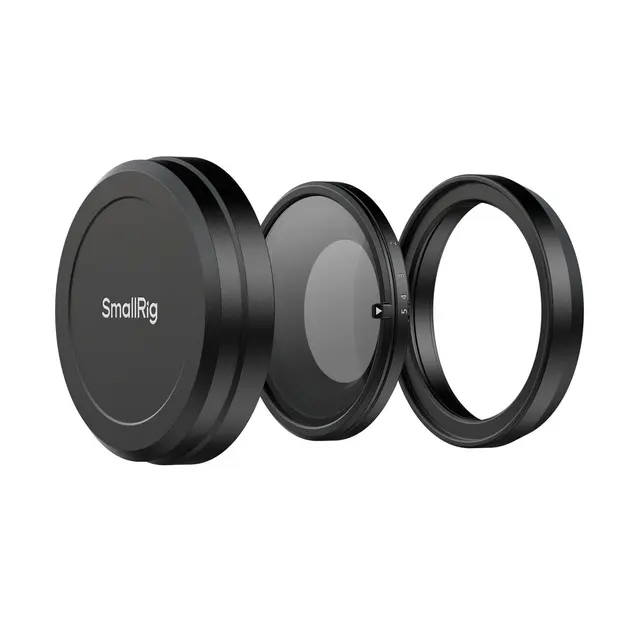 SmallRig 5225 Magnetic VND Filter ND2-ND32. For Fujifilm X half Black 