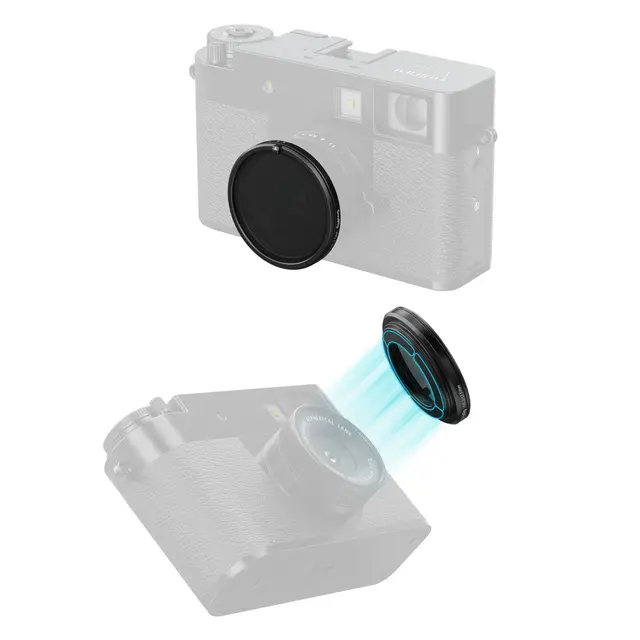 SmallRig 5225 Magnetic VND Filter ND2-ND32. For Fujifilm X half Black 
