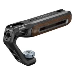 SmallRig 5250 Wooden Top Handle With Cold Shoe Mount