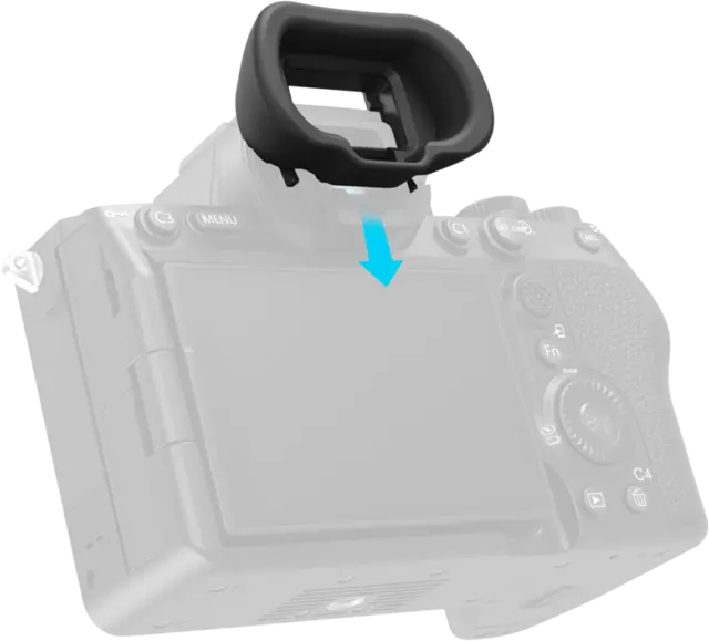 SmallRig 5255 Camera Viewfinder Eyecup Øyemusling Sony A7, A9 og Alpha 1 serie 
