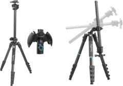 SmallRig 5290 CT25 Overhead Tripod Fotostaiv med bomarm + 2 festepunkt