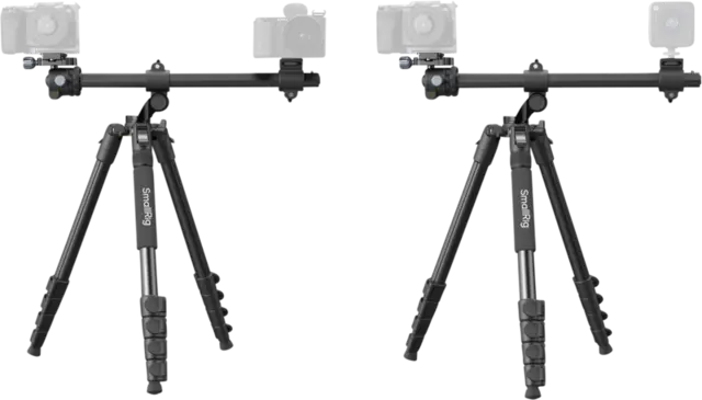 SmallRig 5290 CT25 Overhead Tripod Fotostaiv med bomarm + 2 festepunkt 