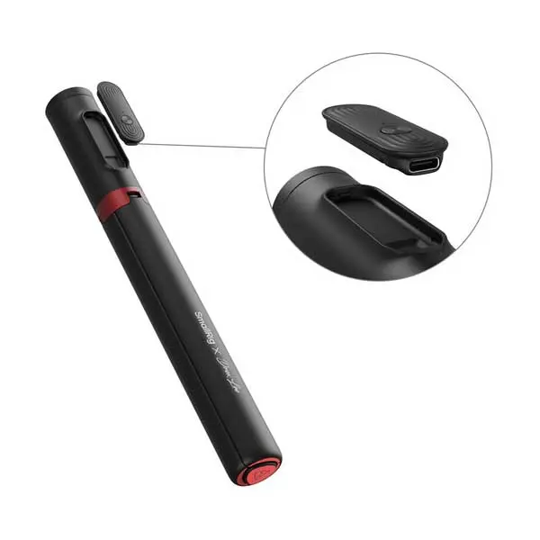 SmallRig 5292 x Boom Selfie Stick ST30 Drex Lee. Lite Black 