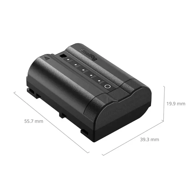SmallRig 5299 USB-C Camera Battery For Nikon EN-EL15c. With Power Display 