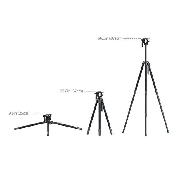 SmallRig 5305 x Potato Jet TRIBEX SE Hydraulic Tripod 