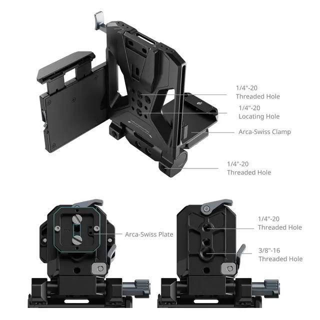 SmallRig 5315 Battery Plate Kit Pro V-Mount 