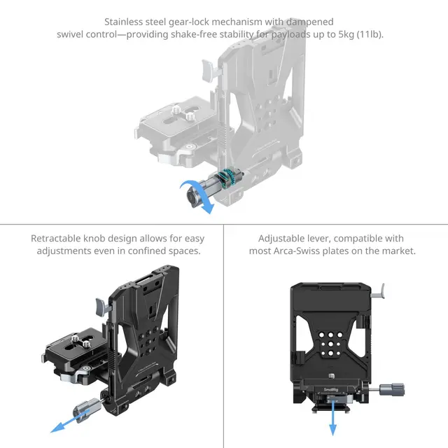 SmallRig 5315 Battery Plate Kit Pro V-Mount 