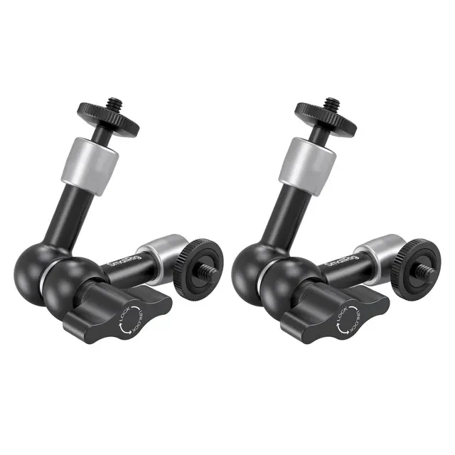 SmallRig 5316 Magic Arm Support Kit 5,5" 2stk 14cm leddet tilbehørsarmer 1/4" 