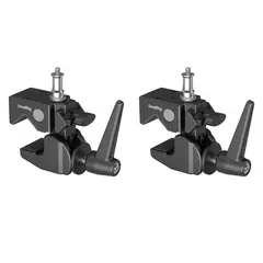 SmallRig 5318 Crab-Shaped Clamp Kit 2-pack Super Clamp med Spigot (adapter)