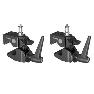 SmallRig 5318 Crab-Shaped Clamp Kit 2-pack Super Clamp med Spigot (adapter)