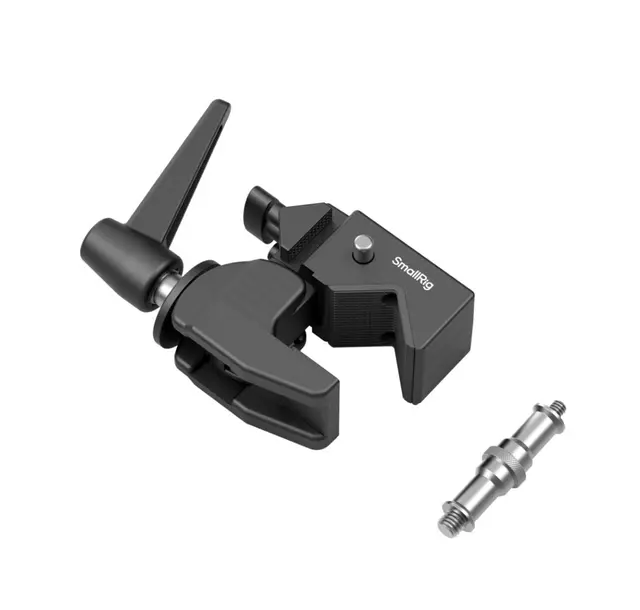 SmallRig 5318 Crab-Shaped Clamp Kit 2-pack Super Clamp med Spigot (adapter) 