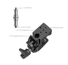 SmallRig 5318 Crab-Shaped Clamp Kit 2-pack Super Clamp med Spigot (adapter)