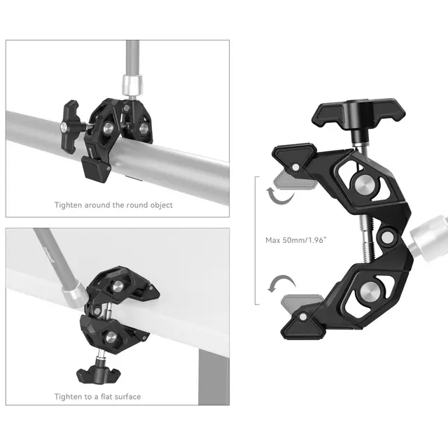 SmallRig 5319 Crab-Shaped Clamp Klemme 