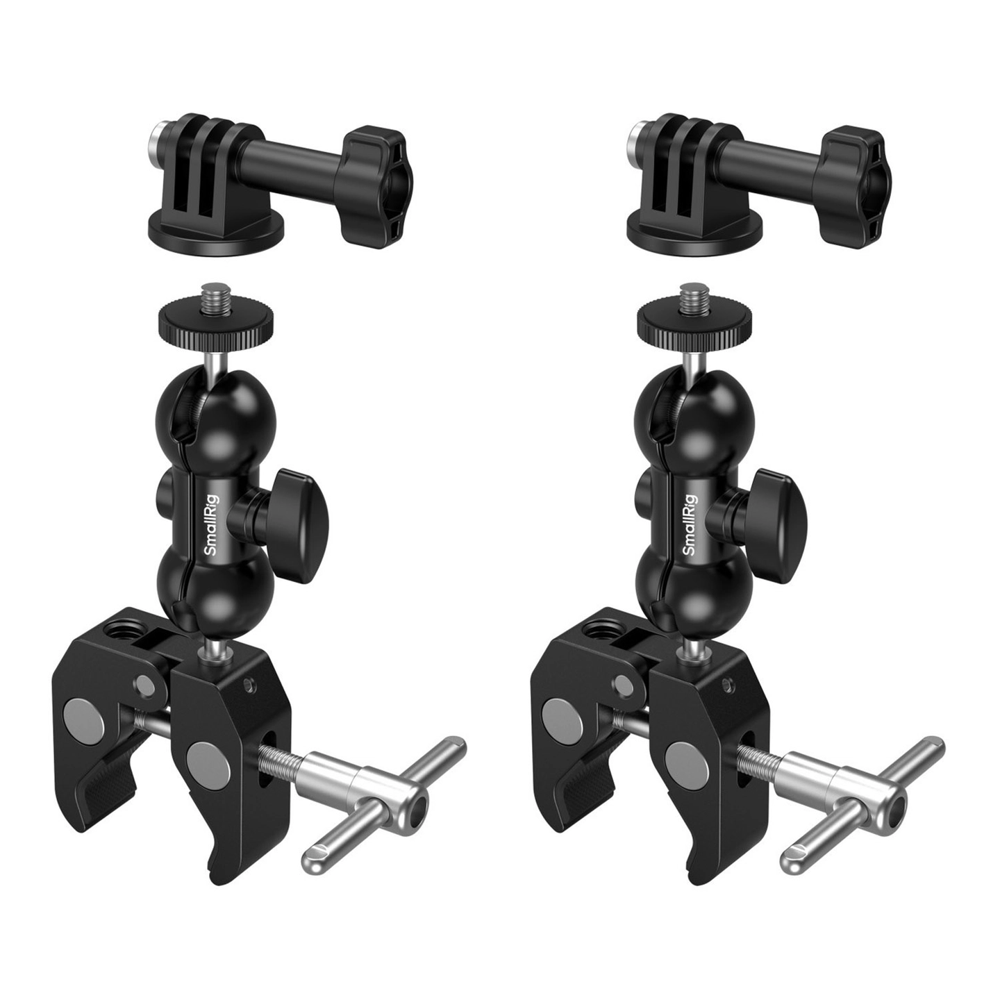SmallRig 5321 Crab-Shaped Clamp Kit 2stk Miniklemme m/Mini-magic arm + GoPro
