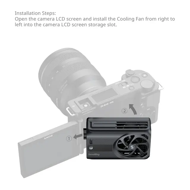 SmallRig 5329 Cooling Fan Basic Fan For Mirrorless Cameras 
