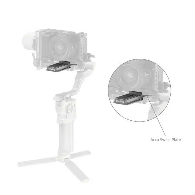 SmallRig 5336 Quick Release Plate For DJI RS 4 Mini 