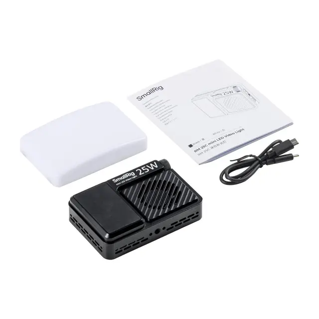 SmallRig 5357 RM 25C mini LED Video Ligh Kompakt LED lampe 25W 