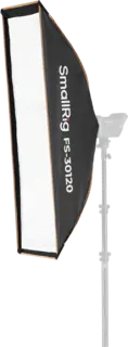 SmallRig 5370 Softbox Strip FS-30120 Quick-Setup Folding Softboks 30x120cm
