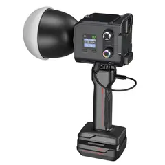 SmallRig 5383 RC 100C COB LED Kit Blue w/Battery Grip Handle