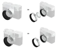 SmallRig 5393 Lens Hood X Half Silver For Smallrig UV og VND filtre