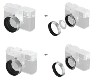 SmallRig 5393 Lens Hood X Half Silver For Smallrig UV og VND filtre
