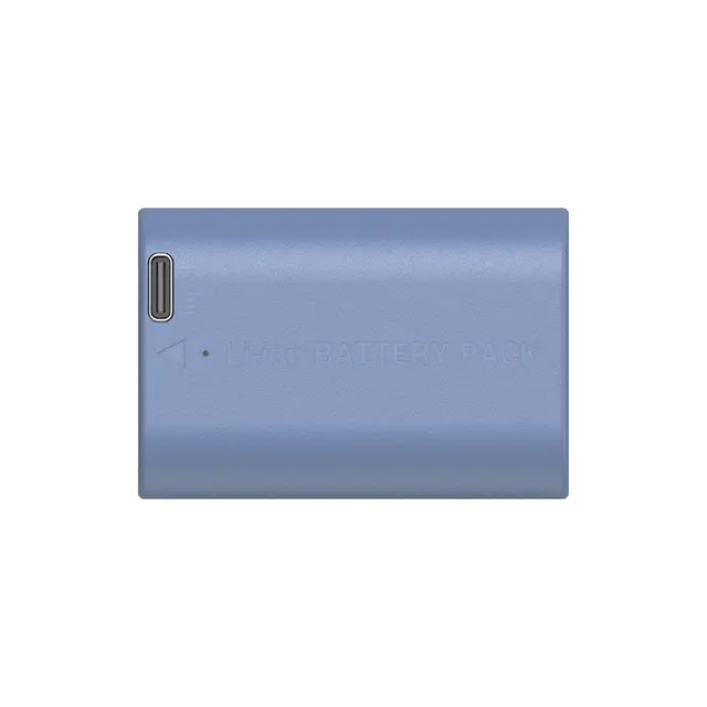 SmallRig 5406 Camera Battery LP-E6P Blå Kamerabatteri med USB-C ladeplugg 