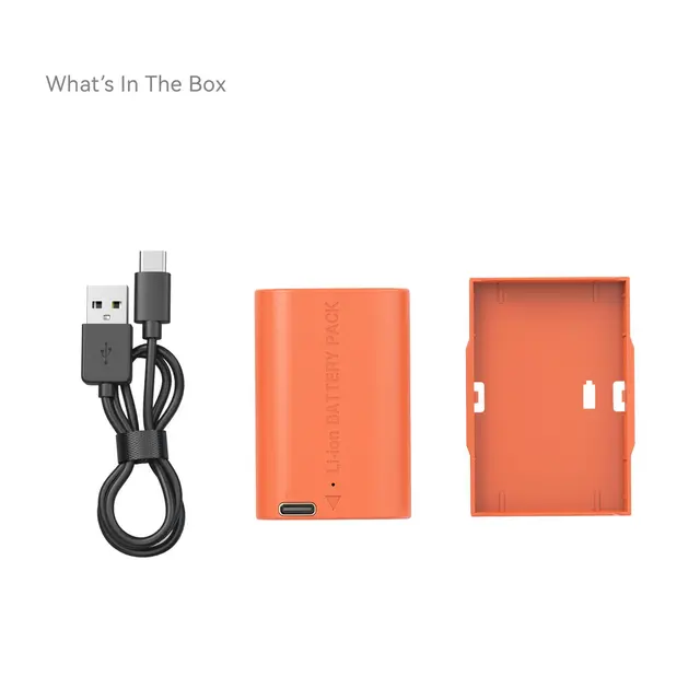 SmallRig 5407 Camera Battery LP-E6P Oran Kamerabatteri med USB-C ladeplugg 