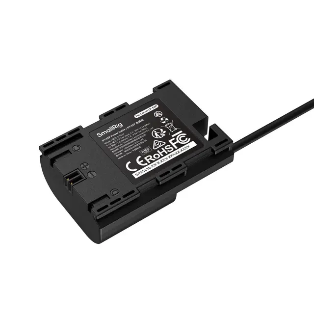 SmallRig 5410 DT-E6P Power Cable LP-E6 D-Tap Power Cable Canon LP-E6P 
