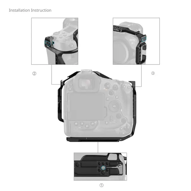 SmallRig 5413 Cage for Canon EOS R1 