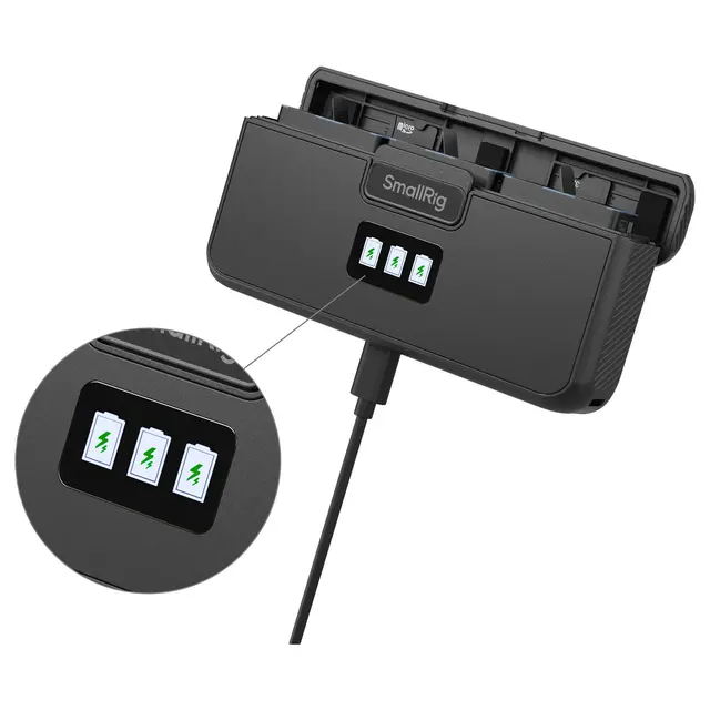 SmallRig 5418 Camera Battery Charger For GoPro 9/10/11/12 