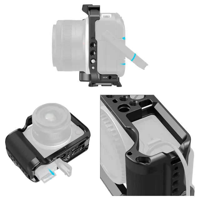 SmallRig 5427 Cage for Canon EOS R50 V Black 