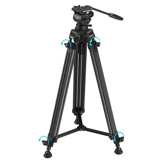 SmallRig 5441 AD14 Heavy-Duty Tripod Carbon Fiber 