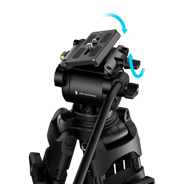 SmallRig 5443 FSD14 FreeSpeed Tripod Heavy-Duty Carbon Fiber 