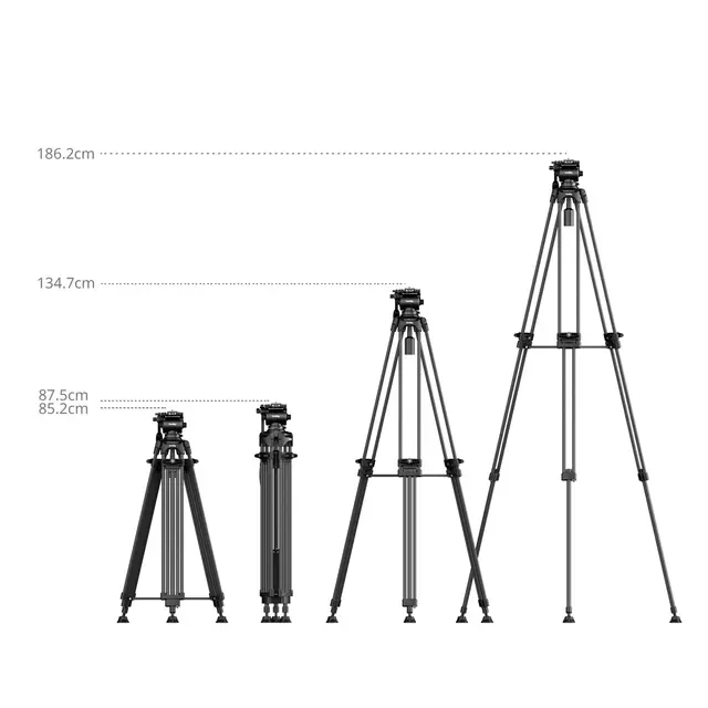 SmallRig 5443 FSD14 FreeSpeed Tripod Heavy-Duty Carbon Fiber 