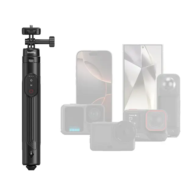 SmallRig 5464 Selfie Tripod For Action Cameras & Phones 