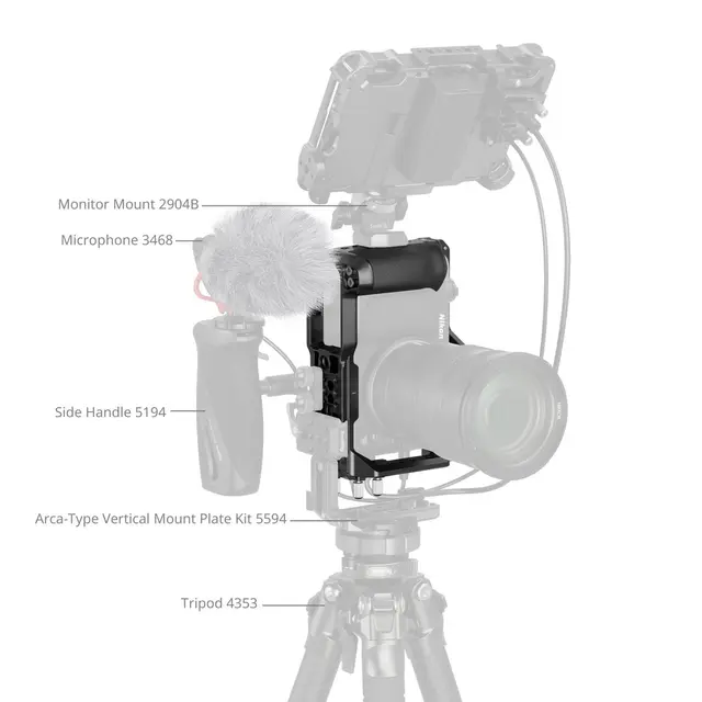 SmallRig 5467 Cage for Nikon ZR 