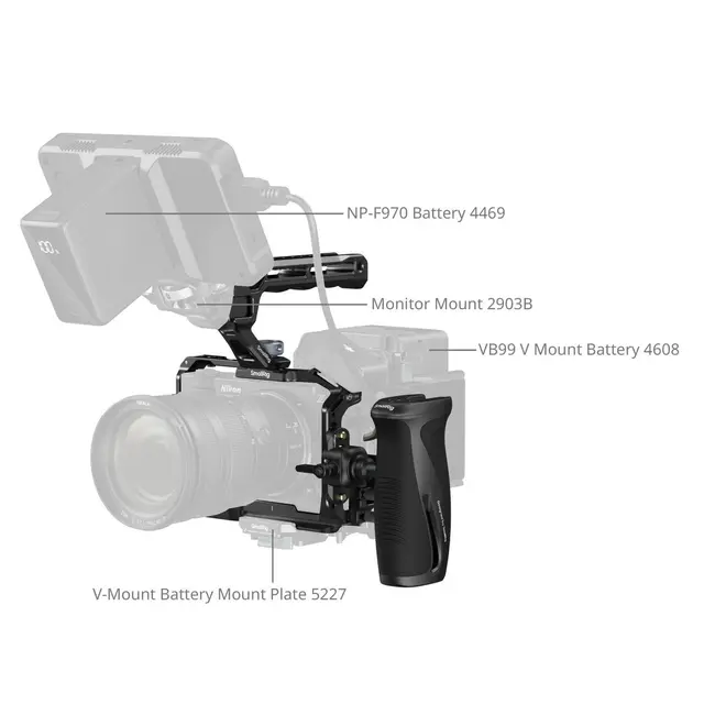 SmallRig 5468 Cage Kit Advanced Edition For Nikon ZR 