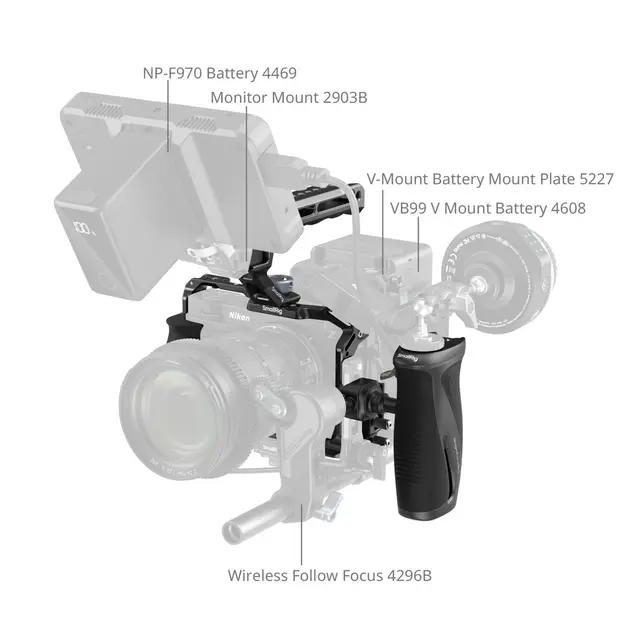 SmallRig 5468 Cage Kit Advanced Edition For Nikon ZR 