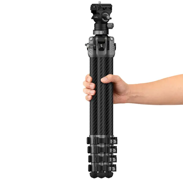 SmallRig 5477 Video Carbon Tripod AP255Pro 