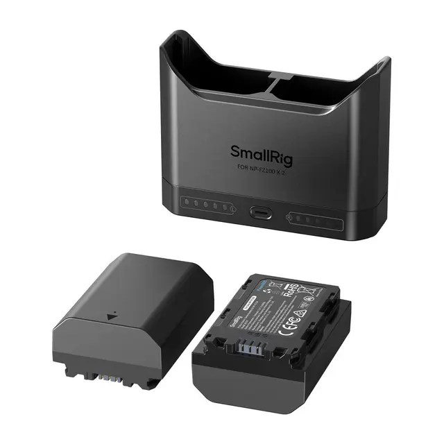 SmallRig 5483 Turbo Charging Kit For Sony NP-FZ100 Camera Batteries 