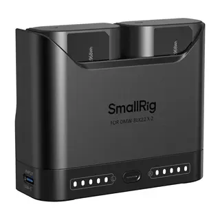 SmallRig 5487 Turbo Charging Kit For DMW-BLK22 Camera Batteries