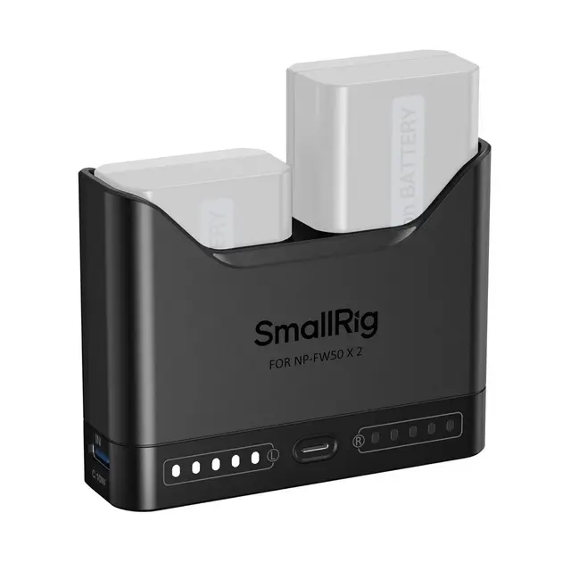 SmallRig 5493 Camera Battery Charger For Sony NP-FW50 Batterier 