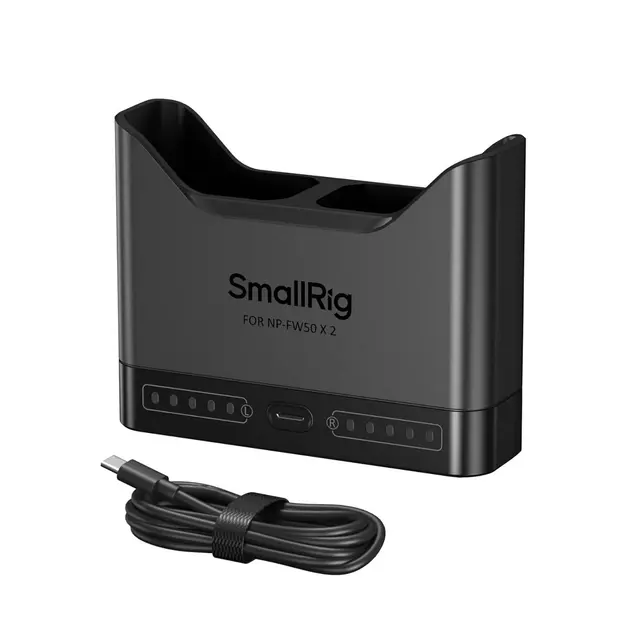 SmallRig 5493 Camera Battery Charger For Sony NP-FW50 Batterier 
