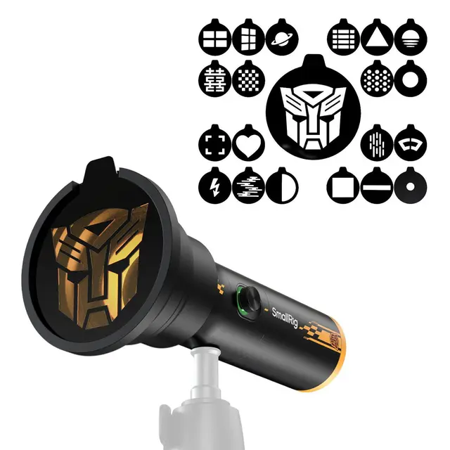 SmallRig 5512 RF 10C LED Video Light BumbleBee Edition 