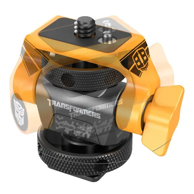 SmallRig 5519 Swivel & Tilt Monitor Supp With Coldshoe. BumbleBee Edition 