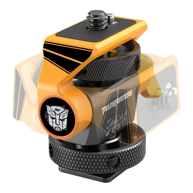 SmallRig 5519 Swivel & Tilt Monitor Supp With Coldshoe. BumbleBee Edition 